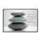 Stupell Industries Life Is A Balance Stones Framed Giclee, design by Sandro De Carvalho